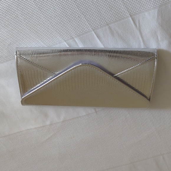 Silver clutch bag - Picture 1 of 7
